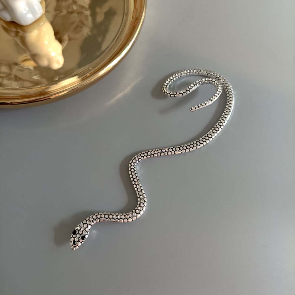 Khuyên đeo vành tai hình rắn thời trang sành điệu cho nữ