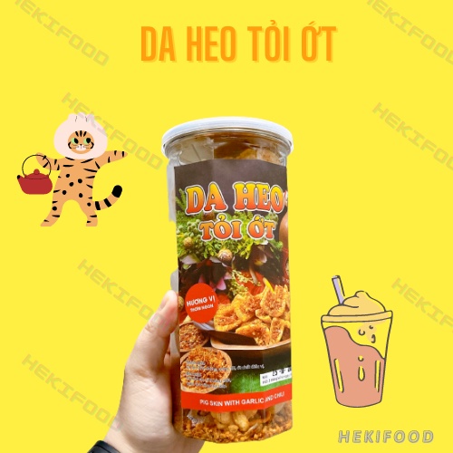 Da heo chiên giòn tỏi ớt 160g - Ăn vặt Heki | BigBuy360 - bigbuy360.vn