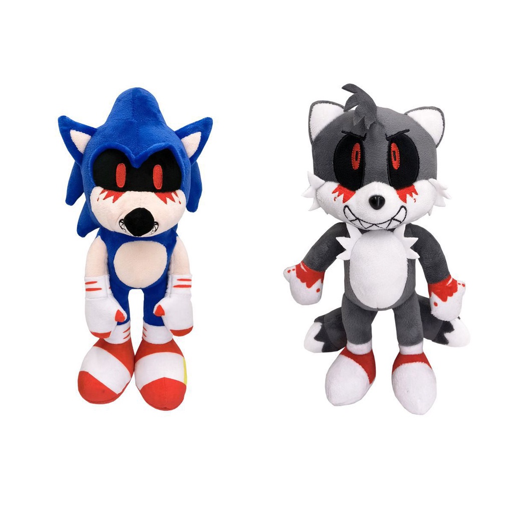 Thú Nhồi Bông Hình Sonic Exe Ghosts of Hell Nhồi Bông Mềm Mại Cho Trẻ Em Chơi Nhà