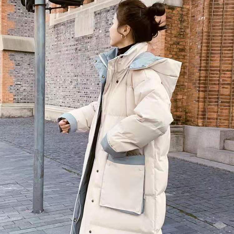 Áo khoác đệm cotton dáng rộng thời trang mùa đông Hàn Quốc 2020 mới cho nữ