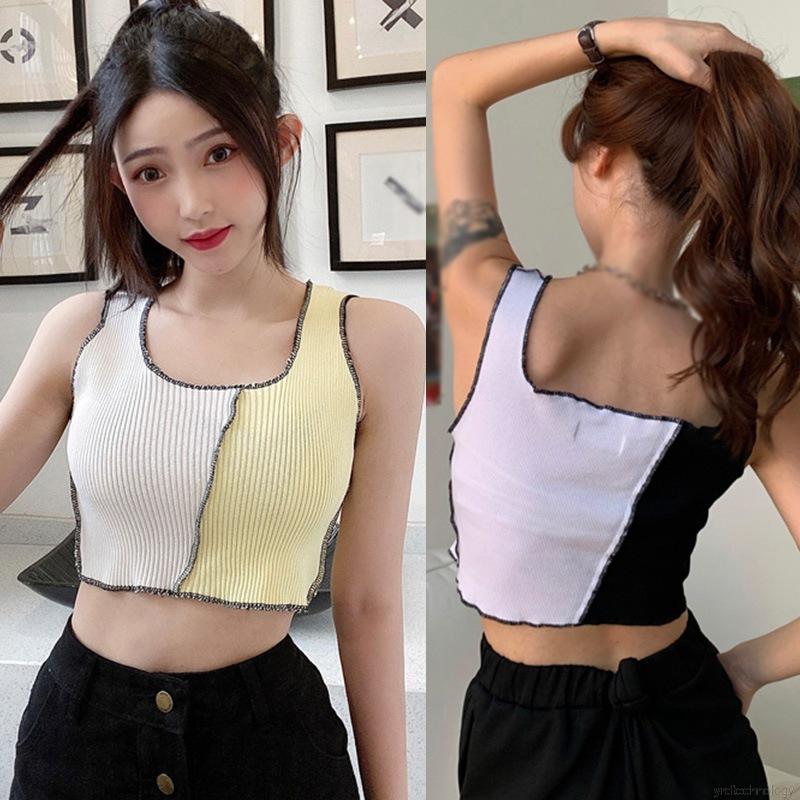 Áo Hai Dây Chất Liệu Co Giãn Thời Trang Hè Xinh Xắn Cho Nữ | BigBuy360 - bigbuy360.vn