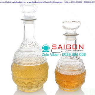 Chai thuỷ tinh đựng rượu (BCR2)