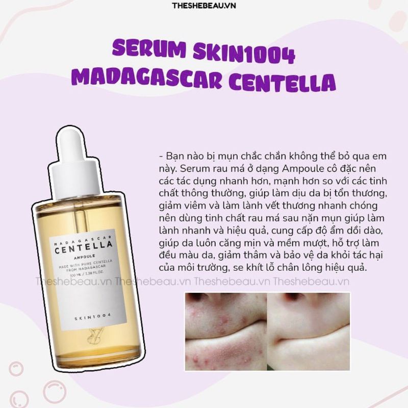 SKIN1004 - Tinh chất rau má làm dịu phục hồi da nhạy cảm