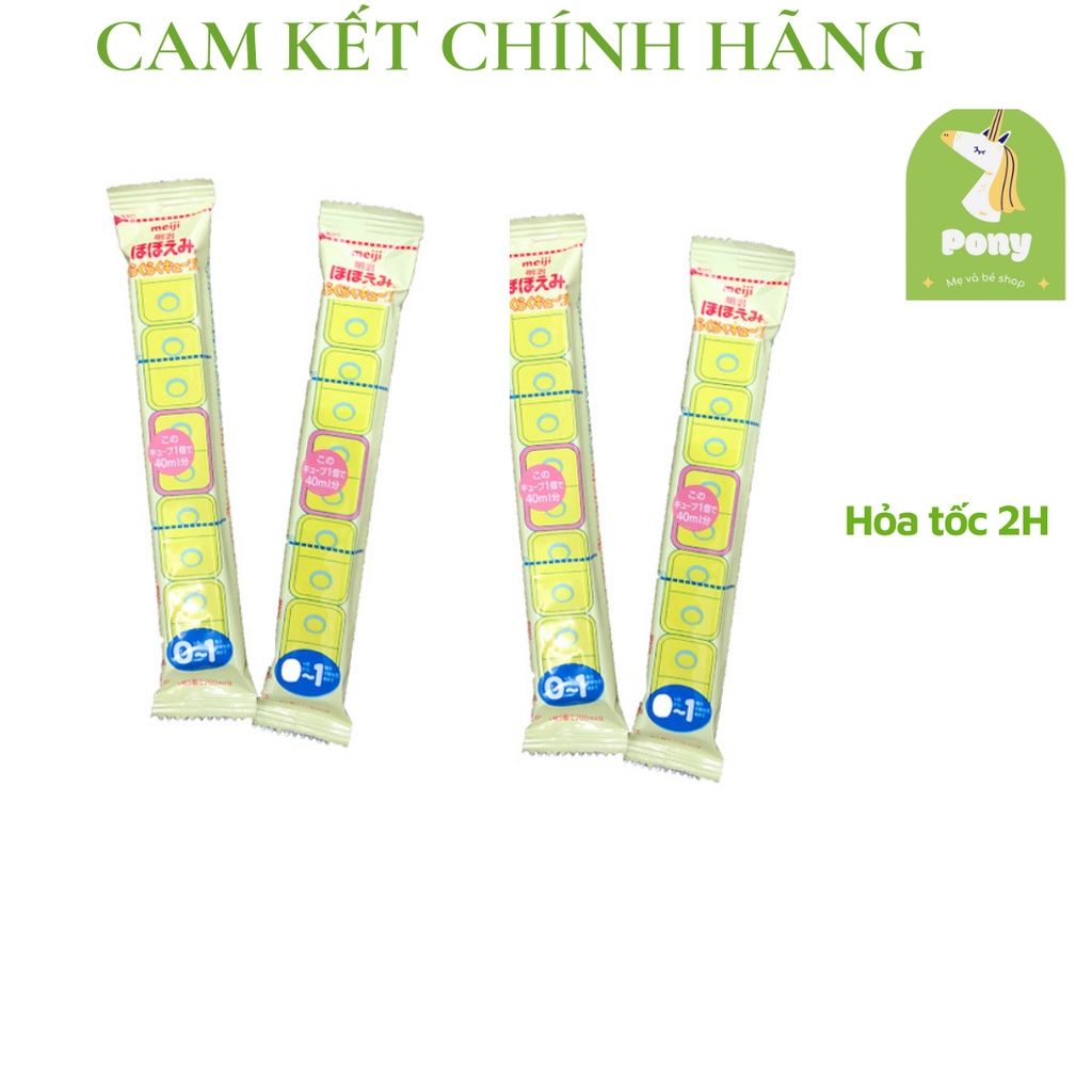 Thanh sữa meiji số 0 nội địa Nhật bản