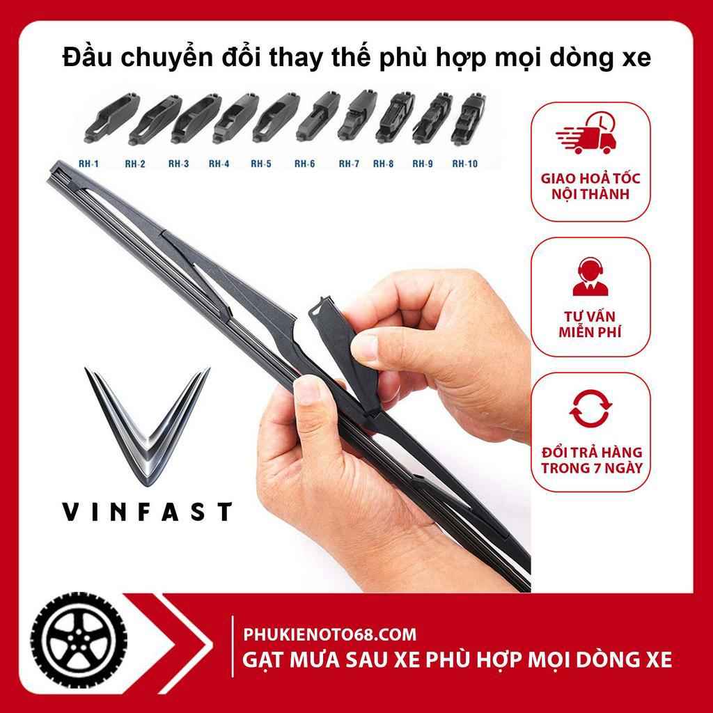 Gạt mưa sau xe oto,gạt mưa sau xe hơi dòng Vinfast Fadil, Lux A, Lux SA, VFe34,...