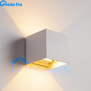 Đèn treo tường gắn tường ngoài trời trong nhà hắt tường Led 6W 220V VNT606 Ngân Tin