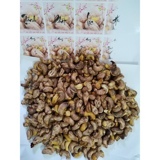 Hạt điều rang muối bếp củi vỏ lụa cao cấp