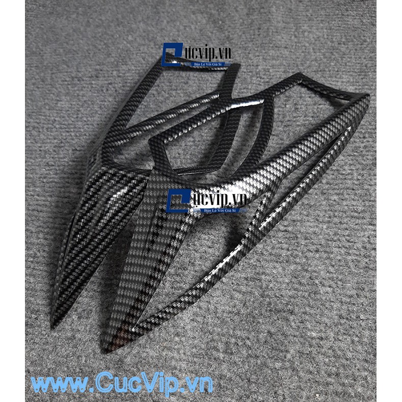 [Rẻ Vô Địch] Ốp Xi Nhan Trước AirBlade 2016 - 2019 Phủ Carbon 1695