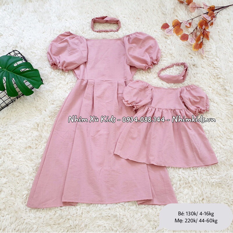 𝐒𝐄𝐓 Mẹ &amp; Bé tay phồng che khuyết điểm  (4-63kg)