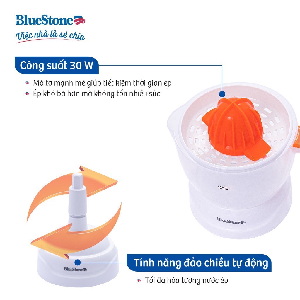 Máy Vắt Cam BlueStone CJB-1127 - Hàng chính hãng - Bảo hành 24 tháng