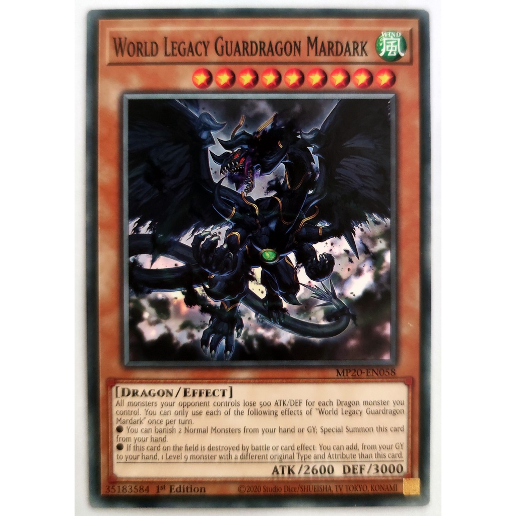 [Thẻ Yugioh] World Legacy Guardragon Mardark |EN| Common