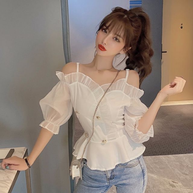 Áo kiểu nữ 2 dây