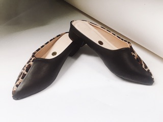 ẢNH THẬT SIZE 33-43 mules da báo
