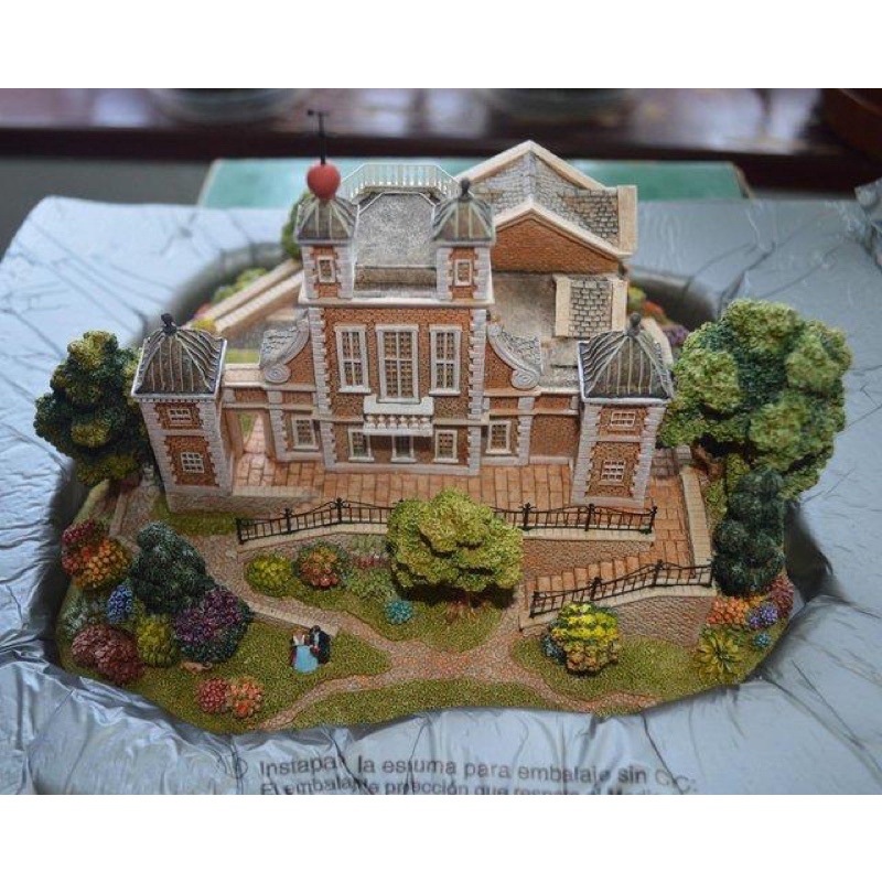 Mô hình nhà Lilliput Lane The Old Royal Observatory  sản xuất tại Anh trang trí giáng sinh, trang trí tết, phòng khách
