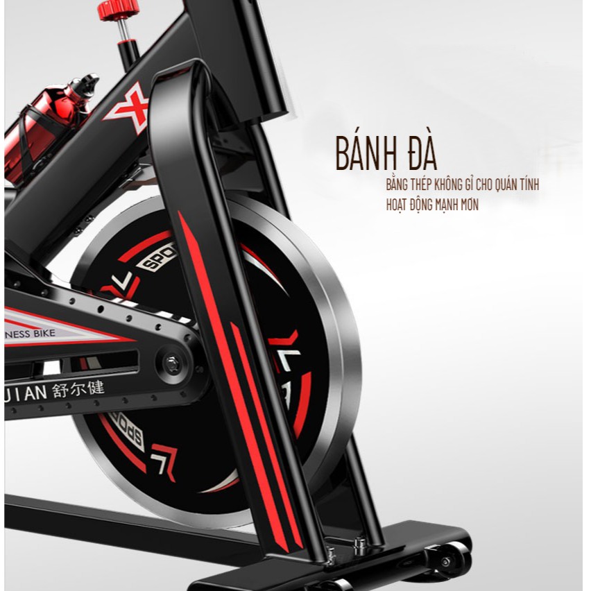 Xe đạp tập thể dục tại nhà SPORT BIKE X9 bảo hành 24 tháng Gym 34