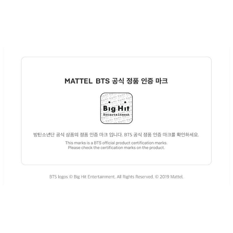 Búp Bê Thần Tượng MATTEL BTS IDOL DOLL