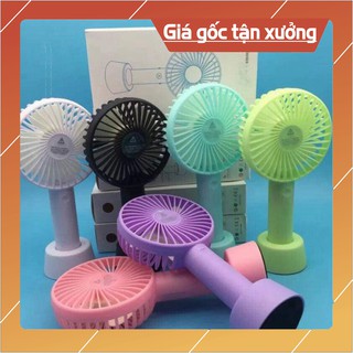 Sẵn hàng combo 30 Quạt Tích Điện Mini Có Đế