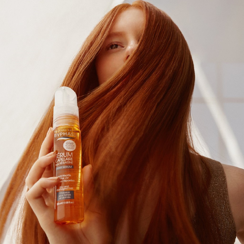 Serum Keratine Byphasse 50ml cho tóc khô, tóc xỉn màu và hư tổn