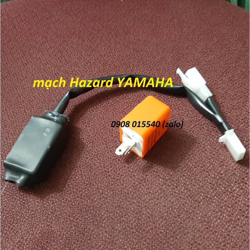 [YAMAHA] Mạch Hazard đèn ƯU TIÊN tích hợp xi nhan Zin YAMAHA + chớp điện tử 12V