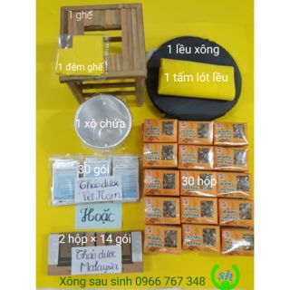 [HCM]Trọn bộ chuẩn xông sau sinh 1 tháng