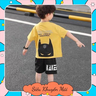 [Made in VietNam] Đồ Bộ Hàn Quốc Cho Trẻ Em Chất Thun Thoáng Mát Hình Batman Dễ Thương Cho Bé Trai Bé Gái Mát Mẻ Mùa Hè
