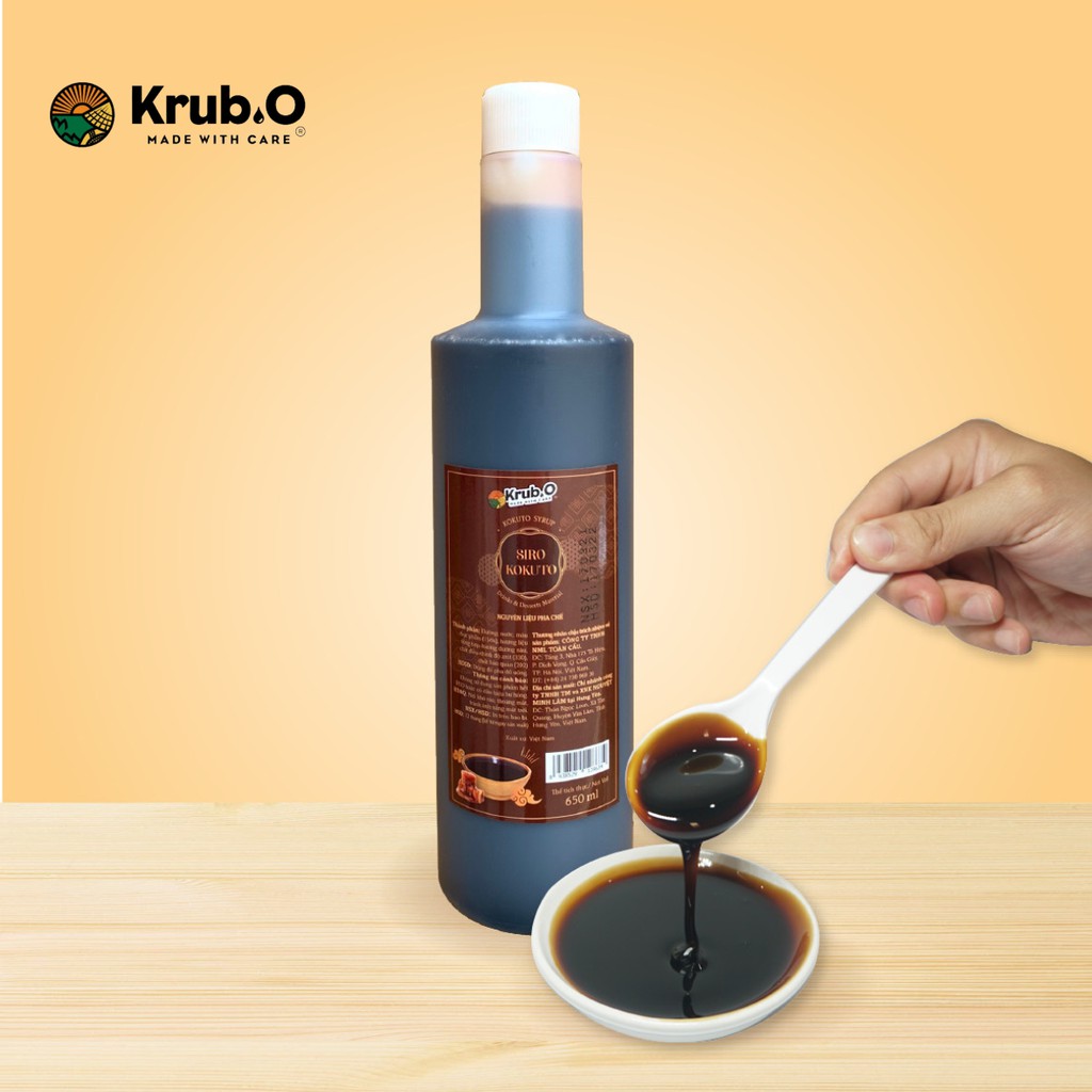 Siro Kokuto Krub.O - 650ml