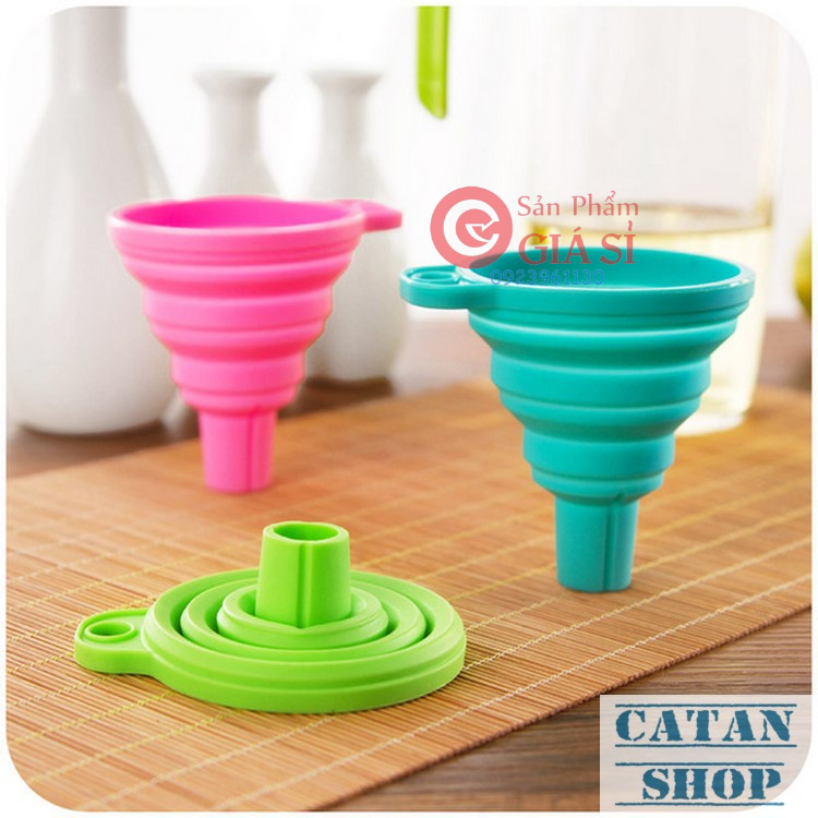 Combo 3 PHỄU RÓT NƯỚC XẾP GỌN, NHÀ BẾP, đồ dùng, dụng cụ rót nước (giao màu ngẫu nhiên) ❤️freeship❤️