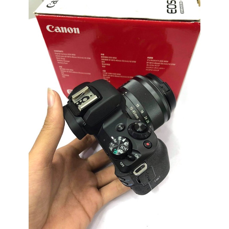 Máy ảnh Canon M50 kit 15-45mm 💥 like new 💥