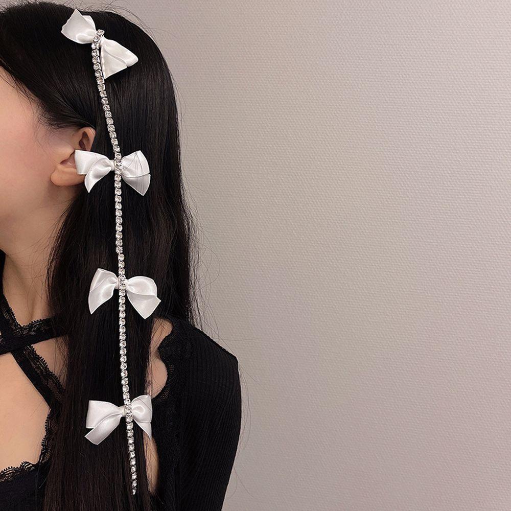 Kẹp Tóc Tua Rua Dài Phong Cách Cổ Điển Dành Cho Nữ|Kẹp Mỏ Vịt Đa Năng Tiện Dụng