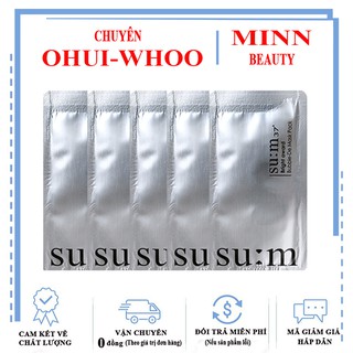 Combo 5 Mặt Nạ Sủi Bọt Thải Độc Da Su:m37 Bright Award Bubble-De Mask White