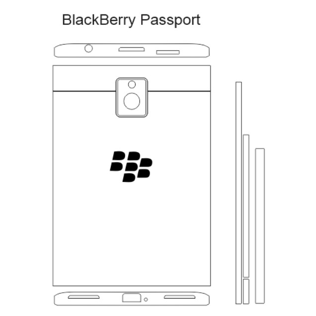 Skin BlackBerry Passport - Skin BlackBerry