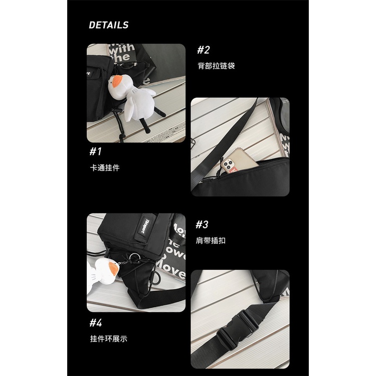 Túi bao tử đeo hông đeo vai nam nữ unisex đeo chéo giá rẻ | BigBuy360 - bigbuy360.vn