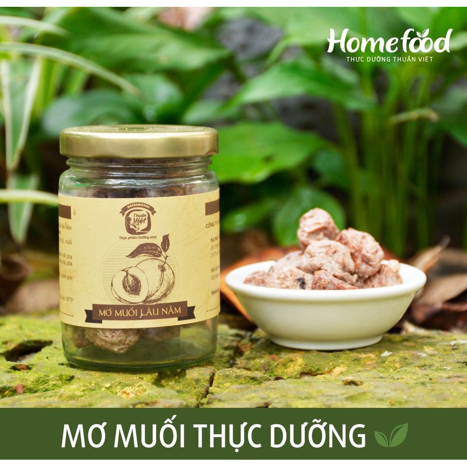 MƠ MUỐI LÂU NĂM HOMEFOOD - 100g