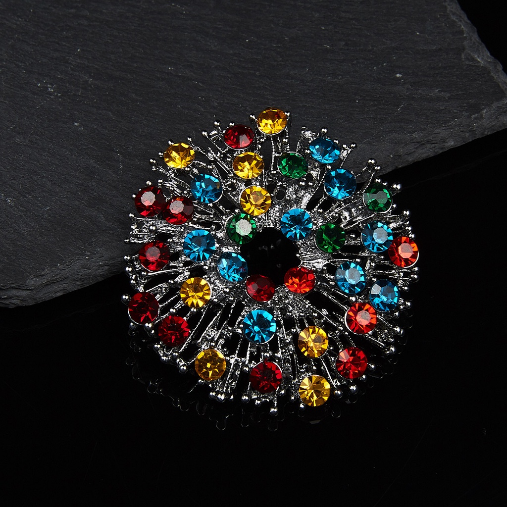 Ghim Cài Áo Hình Con Tàu Đính Ngọc Trai Nhân Tạo Thời Trang