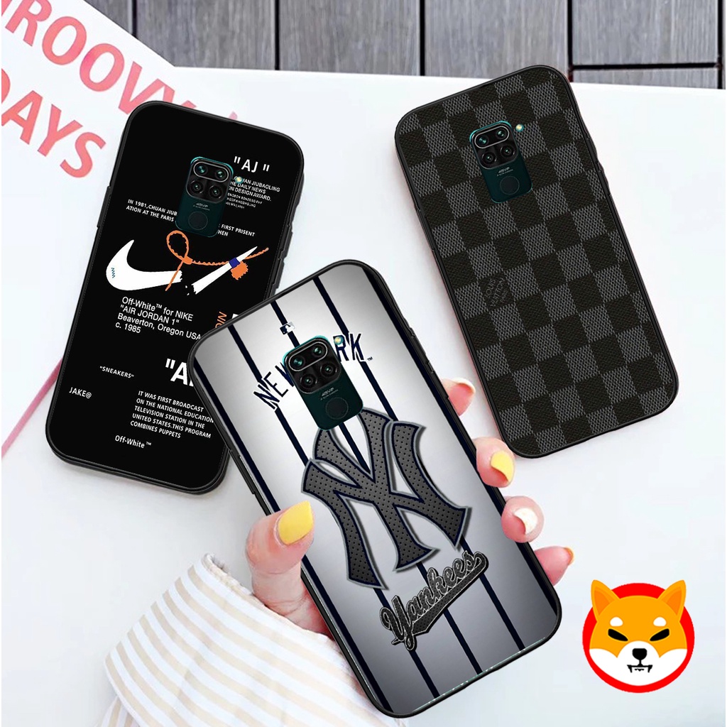 Ốp Xiaomi Redmi Note 9 / Note 9s / Note 9 Pro bộ hình nhãn hiệu thể thao , lv , gu.cci , ny cá tính sang trọng đẳng cấp