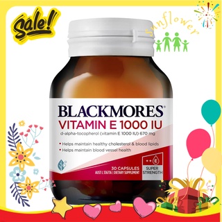 Viên Uống Blackmores Natural Vitamin E 1000IU 30 viên Của Úc