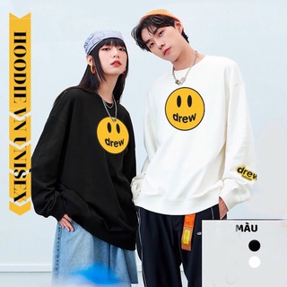 Áo Sweater mặt cười Drew, áo Sweater form rộng nam nữ