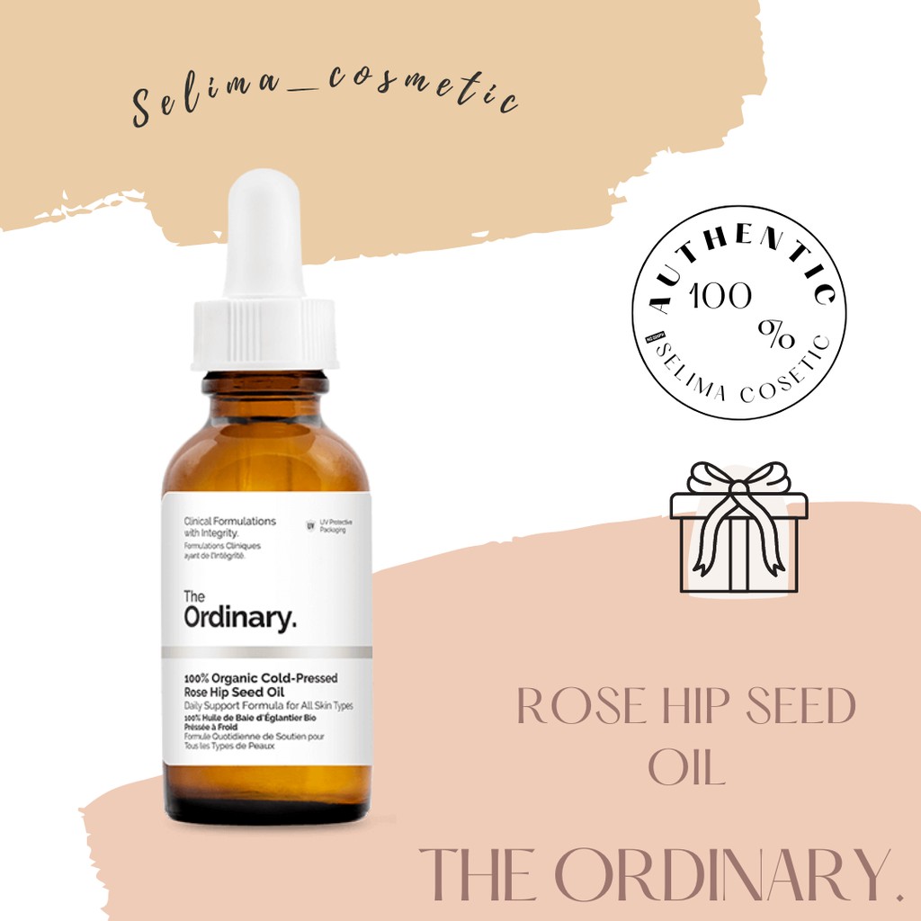 Tinh dầu The Ordinary 100% Organic Cold-Pressed Rose Hip Seed Oil 30ml