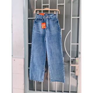Quần ống rộng cá tính