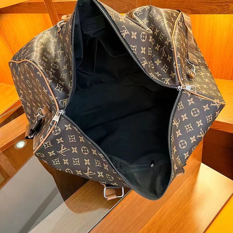 Túi trống du lịch nam nữ RIKY túi xách du lịch lv da pu cao cấp thời trang thể thao ulzzang