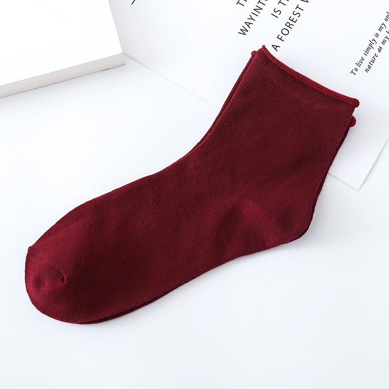 Vớ Nữ Màu Trơn Thời Trang Trẻ Trung