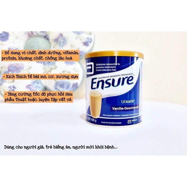 Sữa Ensure 400g