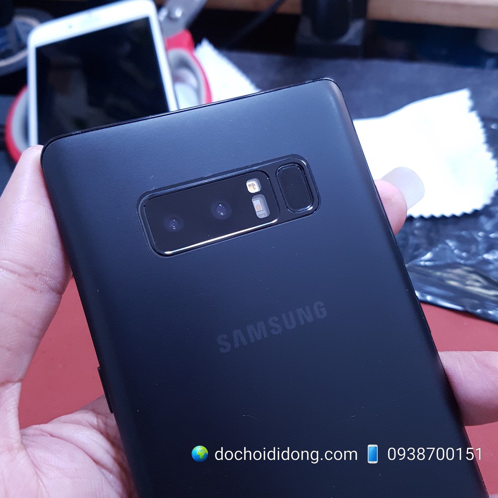Miếng Dán Lưng Nhám Trong Samsung Note 8 Matte Flexible