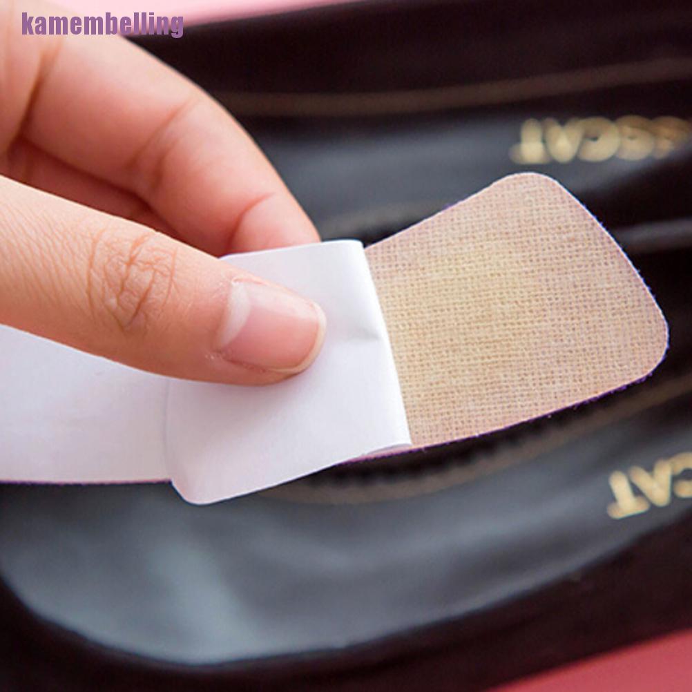Bộ 2 Miếng Lót Giày Cao Gót Bằng Vải Có Đệm Tự Dính