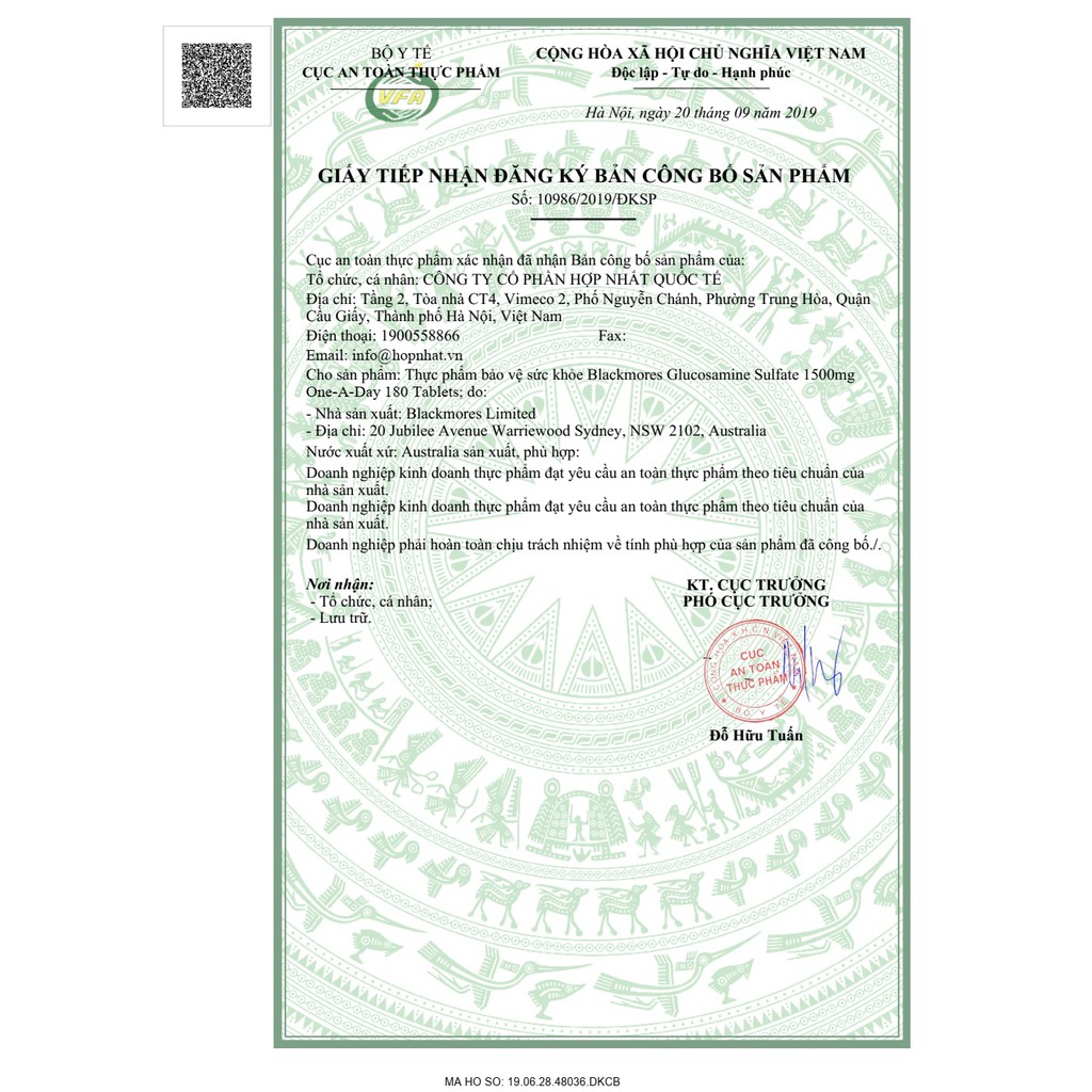 Blackmores Glucosamine 1500mg Loại 180 Viên, mẫu mới | BigBuy360 - bigbuy360.vn