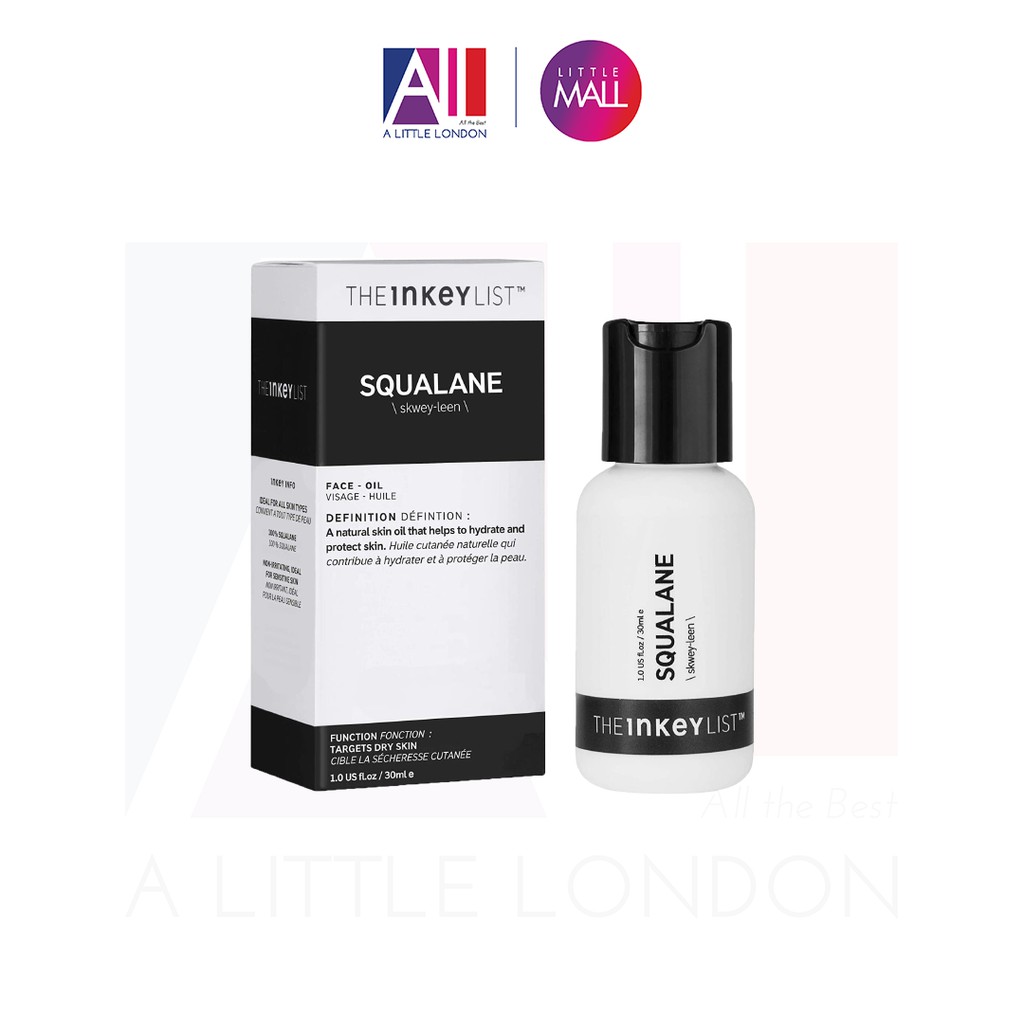 [TOP 1 SHOPEE] Tinh chất The INKEY List Squalane 30ml (Bill Anh)