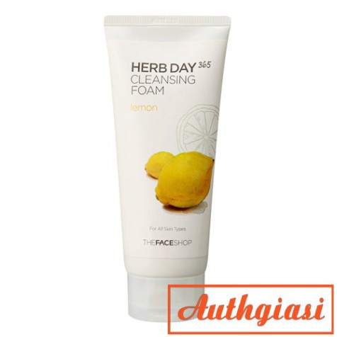 Kem tẩy trang The Face Shop Herb Day 365 Master Blending Cleansing Cream TFS làm sạch sâu 170ml
