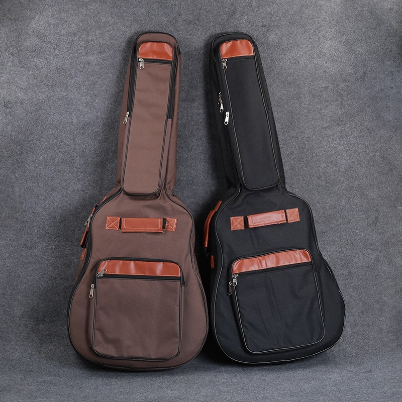 COD 41inch Guitar bag cover waterproof guitar Backpack case with Shoulder Straps front Pockets 8mm Cotton Padded