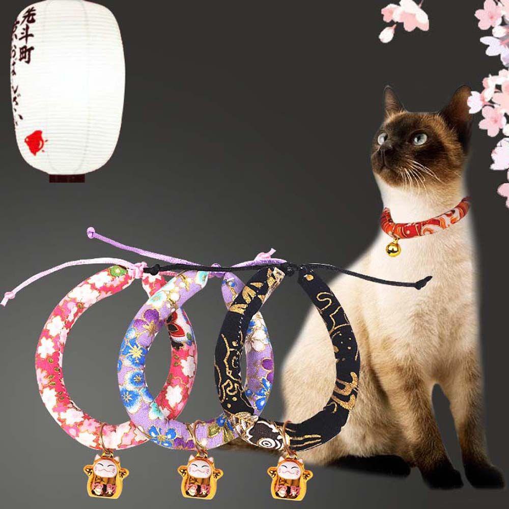 Vòng Cổ Nhỏ Nhắn Dễ Thương Tùy Chỉnh Phong Cách Nhật Bản Dành Cho Thú Cưng