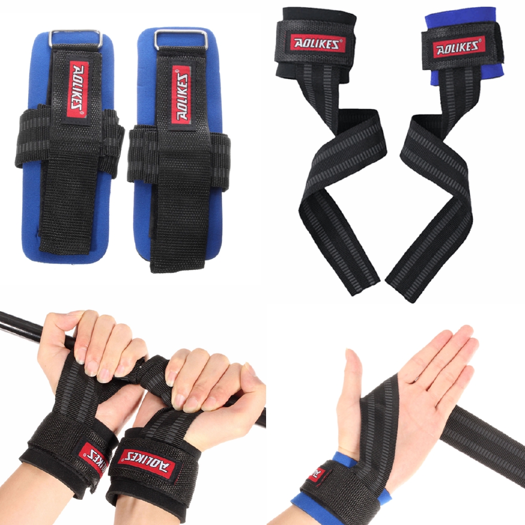 Set 2 găng tay hỗ trợ bộ môn cử tạ chất lượng cao